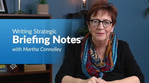Writing Strategic Briefing Notes
